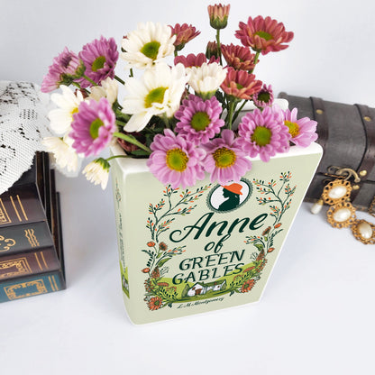 NORDORA Anne of Green Gables Ceramic Book Vase