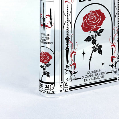 NORDORA Beauty and the Beast Acrylic Book Vase - II