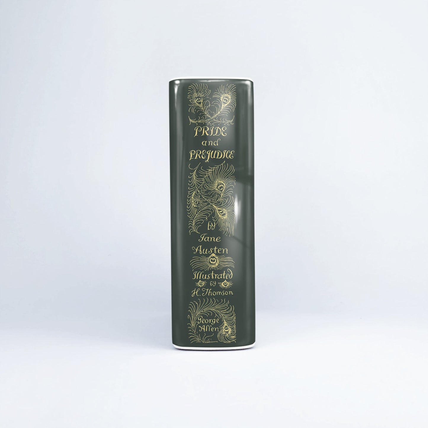NORDORA Pride and Prejudice Ceramic Book Vase