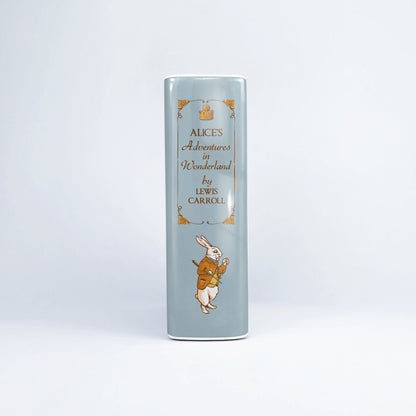 NORDORA Alice's Adventures in Wonderland Ceramic Book Vase