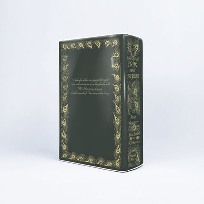 NORDORA Pride and Prejudice Ceramic Book Vase
