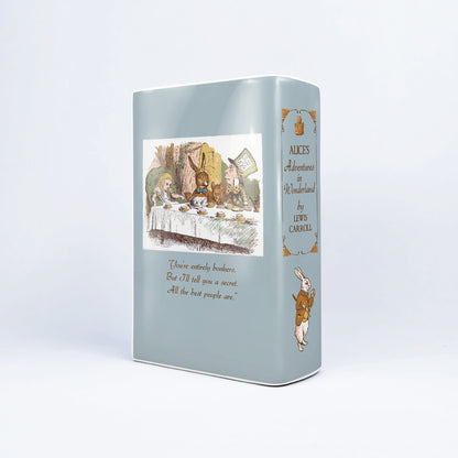 NORDORA Alice's Adventures in Wonderland Ceramic Book Vase