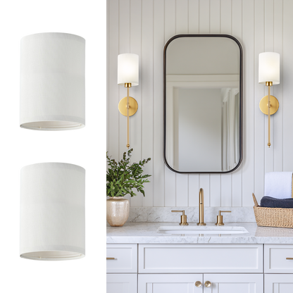NORDORA Cylindrical Shades (Set of 2)