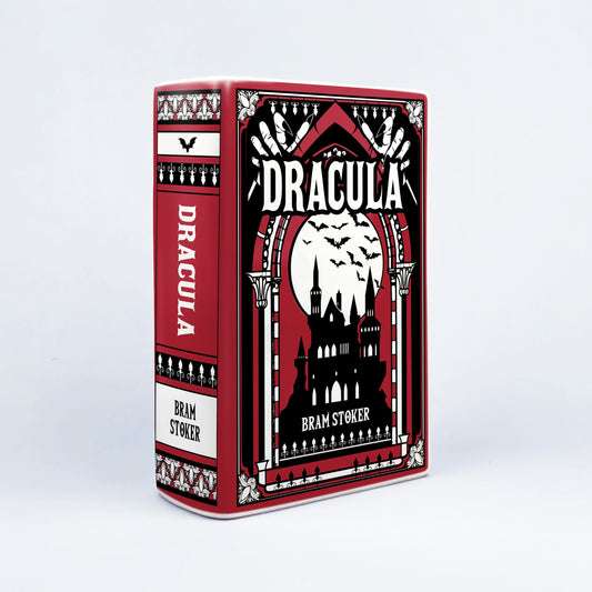 NORDORA Dracula Ceramic Book Vase