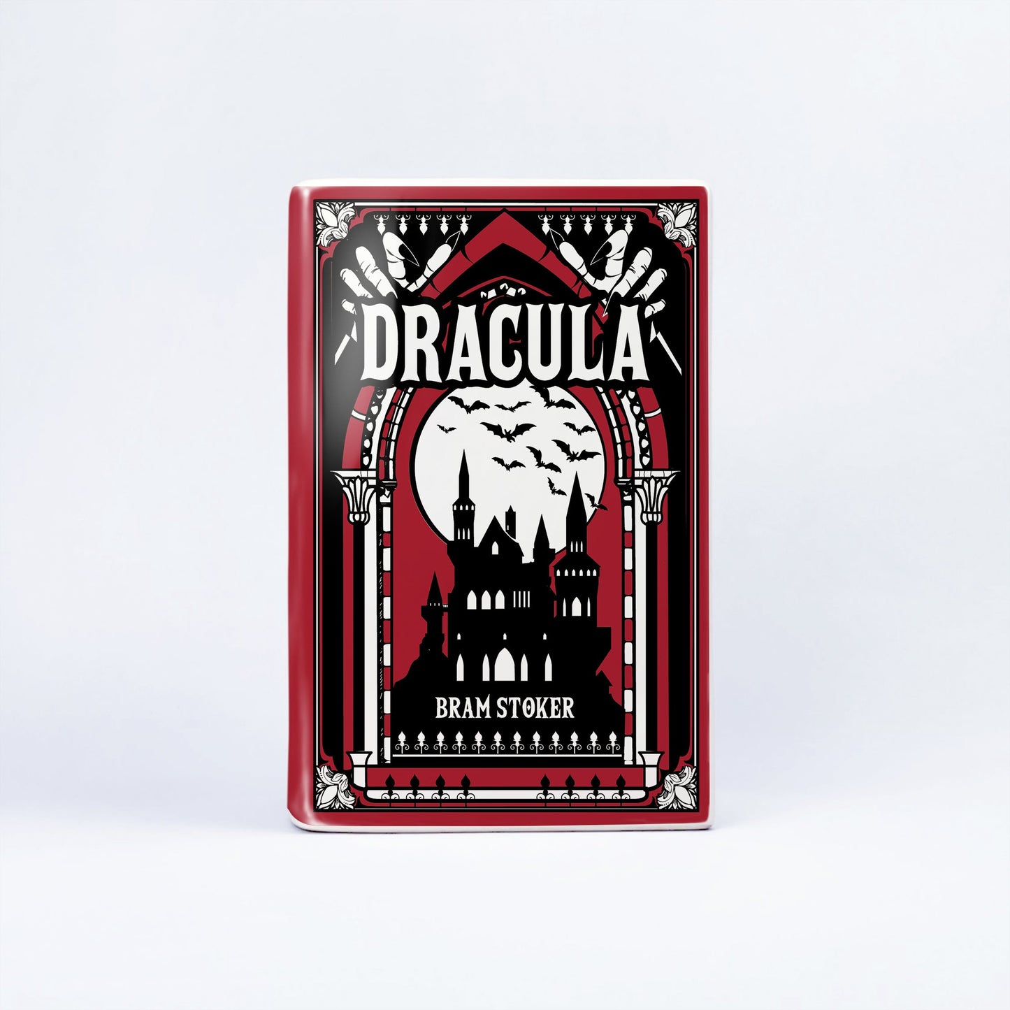 NORDORA Dracula Ceramic Book Vase