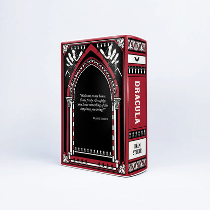 NORDORA Dracula Ceramic Book Vase