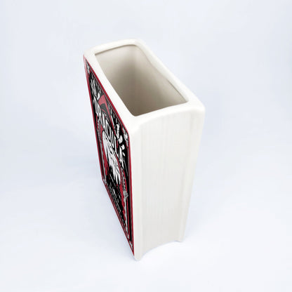 NORDORA Dracula Ceramic Book Vase