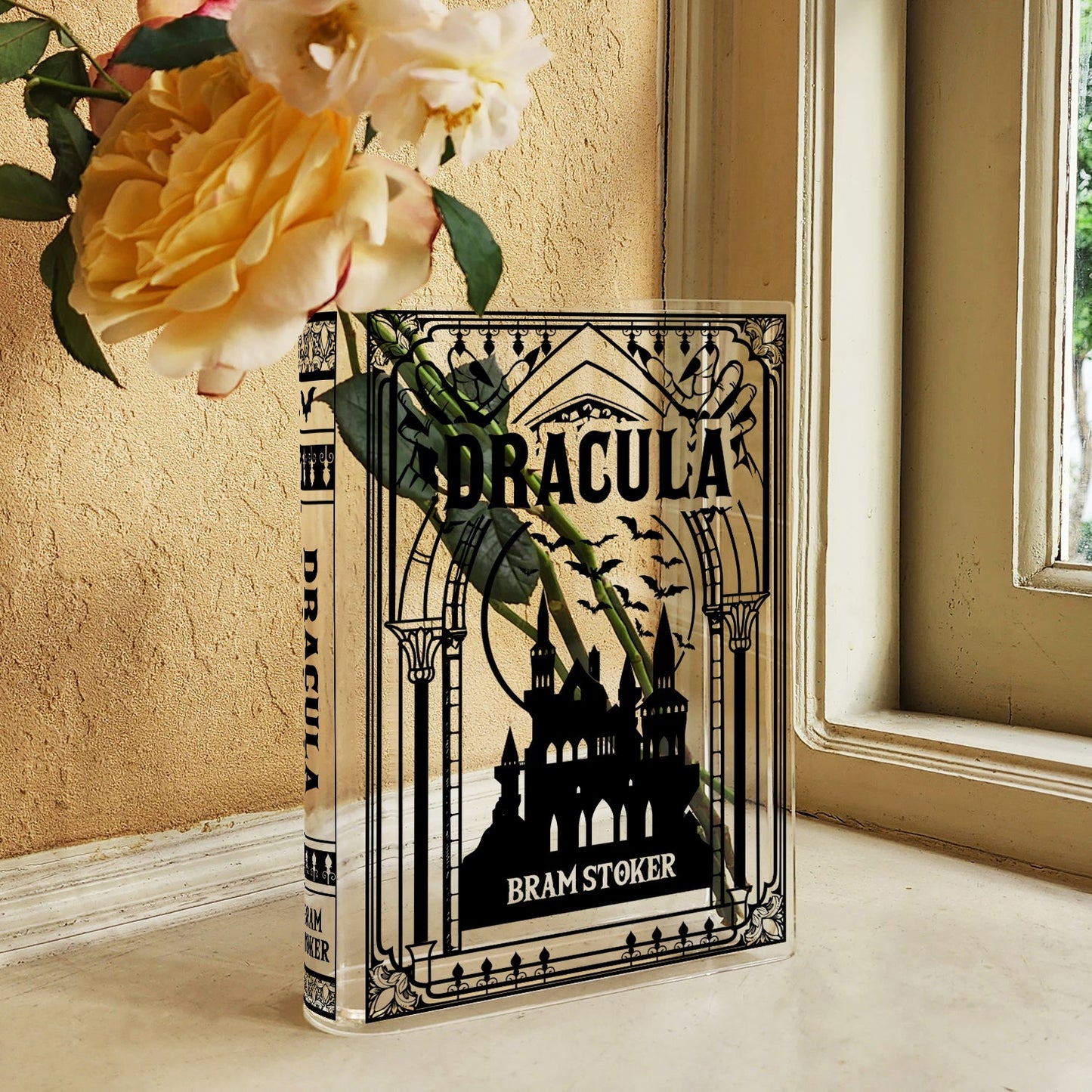 NORDORA Dracula Acrylic Book Vase