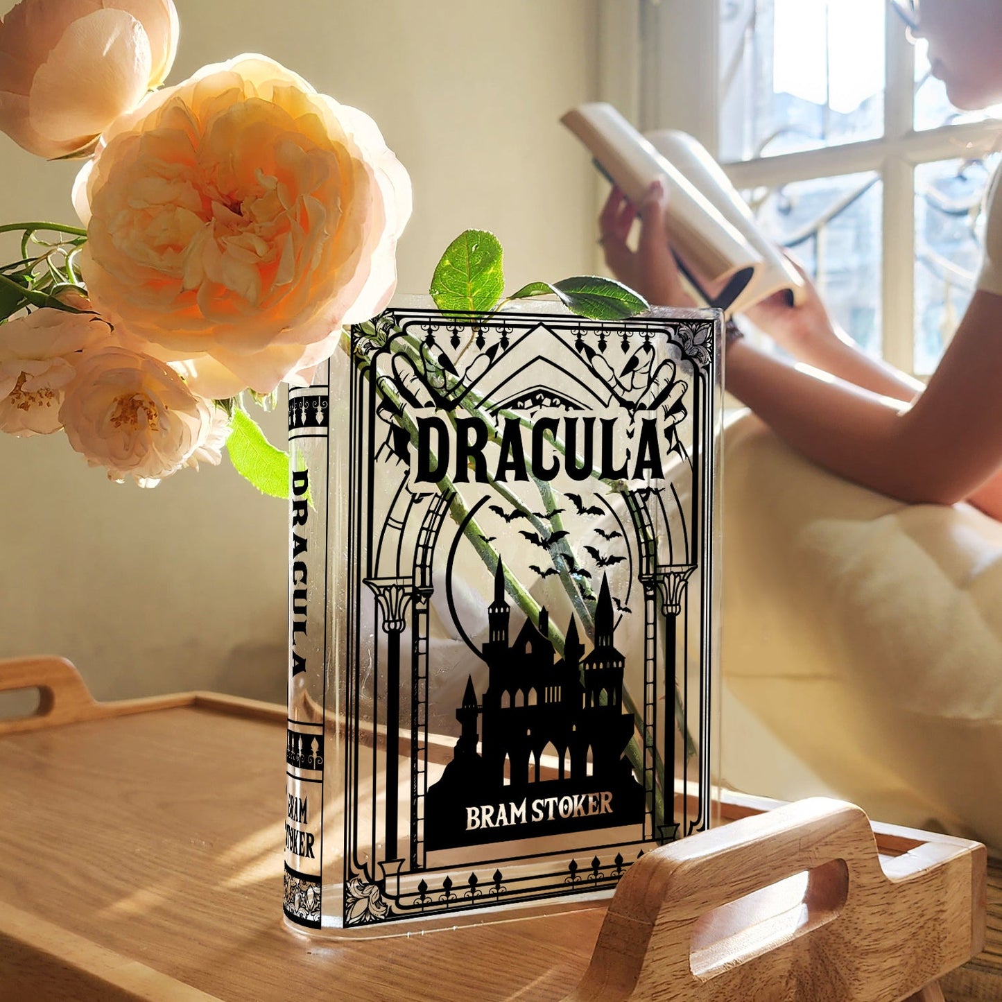 NORDORA Dracula Acrylic Book Vase