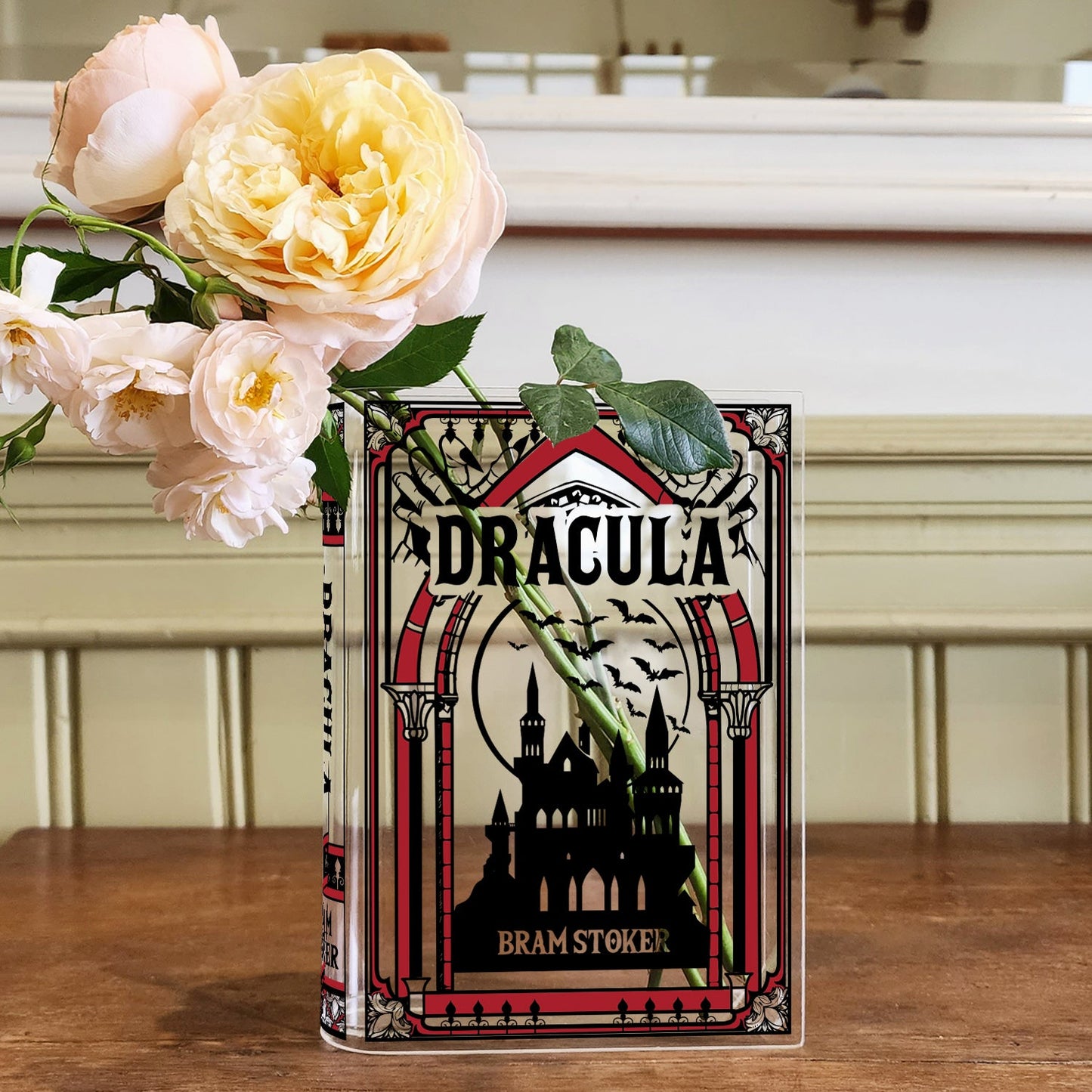 NORDORA Dracula Acrylic Book Vase