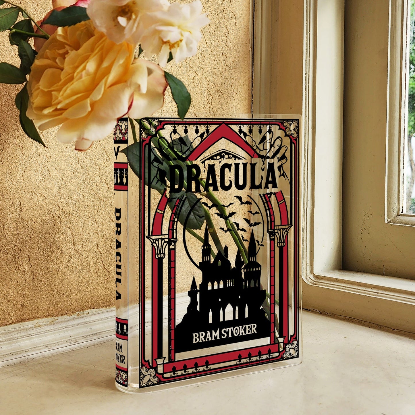 NORDORA Dracula Acrylic Book Vase