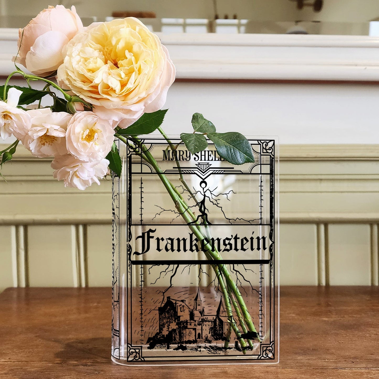 NORDORA Frankenstein Acrylic Book Vase