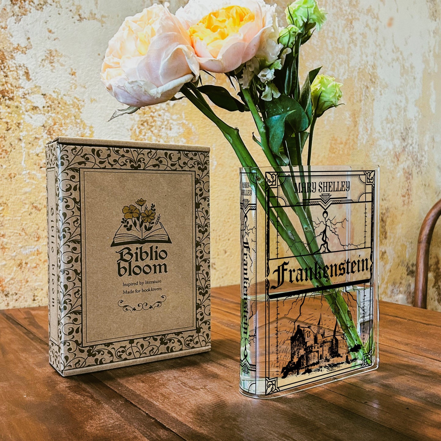 NORDORA Frankenstein Acrylic Book Vase