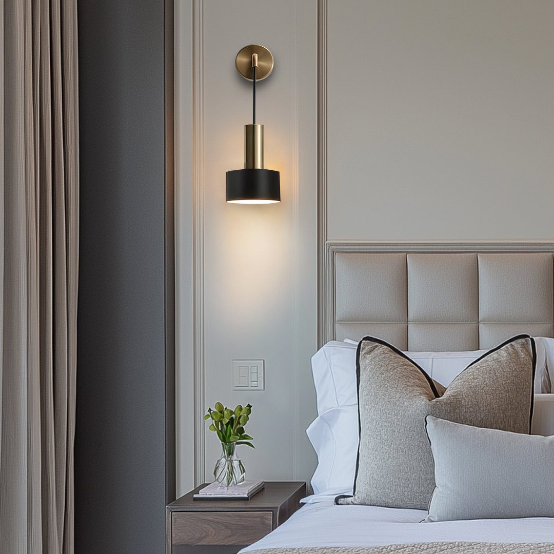 NORDORA GLOWDROP WIRELESS WALL SCONCES (SET OF 2 + 2 BULBS FREE)