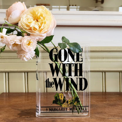 NORDORA Gone with the Wind Acrylic Book Vase