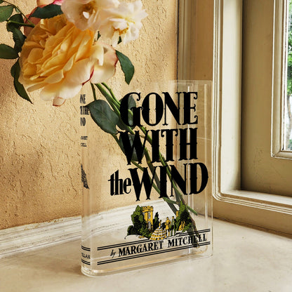 NORDORA Gone with the Wind Acrylic Book Vase
