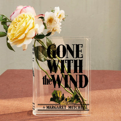 NORDORA Gone with the Wind Acrylic Book Vase