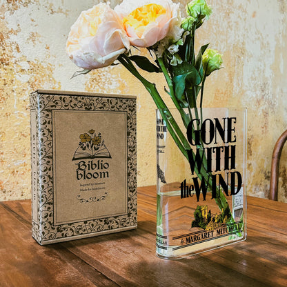 NORDORA Gone with the Wind Acrylic Book Vase