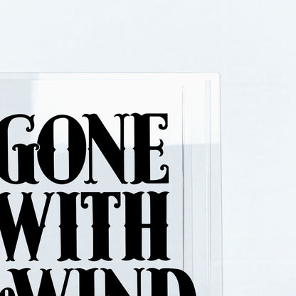 NORDORA Gone with the Wind Acrylic Book Vase