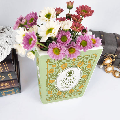 NORDORA Jane Eyre Ceramic Book Vase