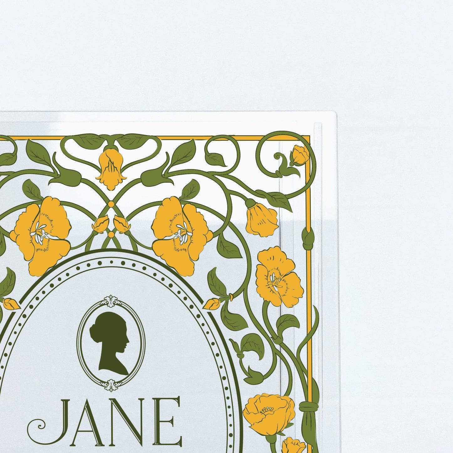 NORDORA Jane Eyre Acrylic Book Vase