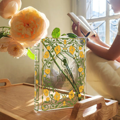 NORDORA Jane Eyre Acrylic Book Vase
