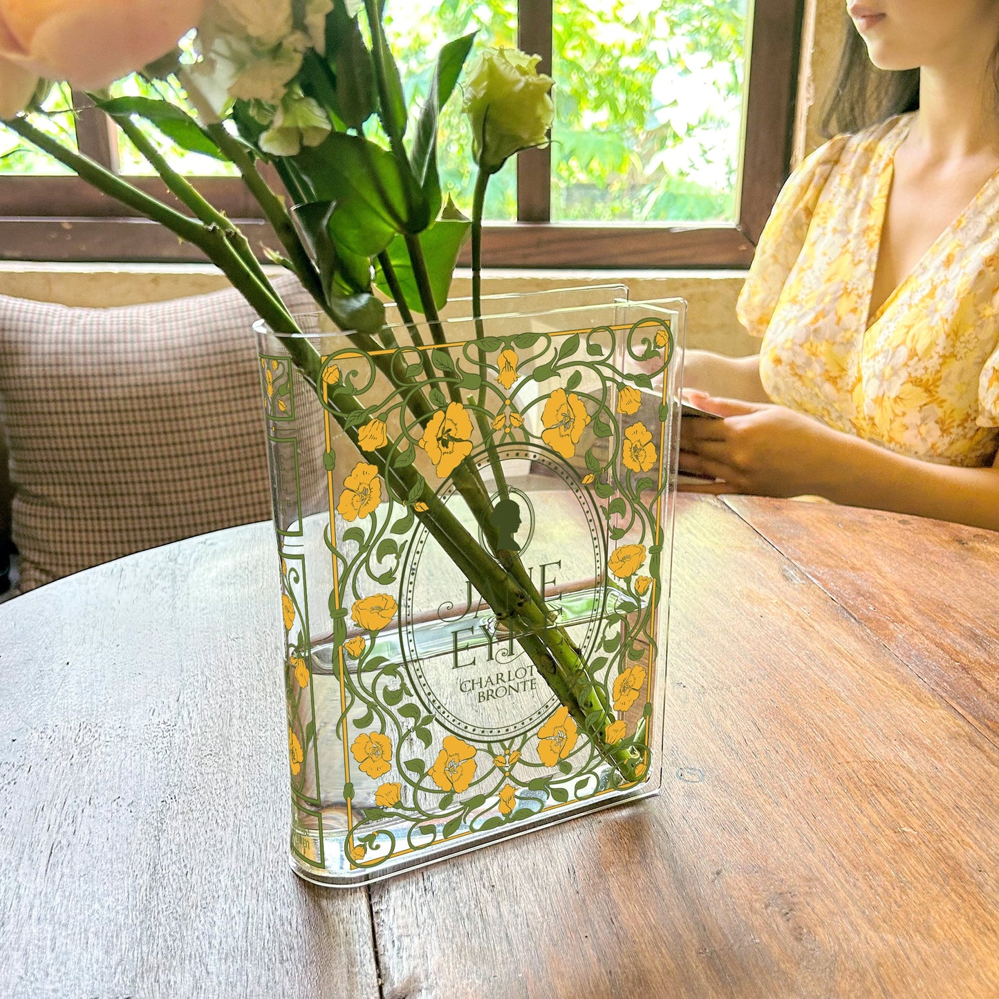 NORDORA Jane Eyre Acrylic Book Vase