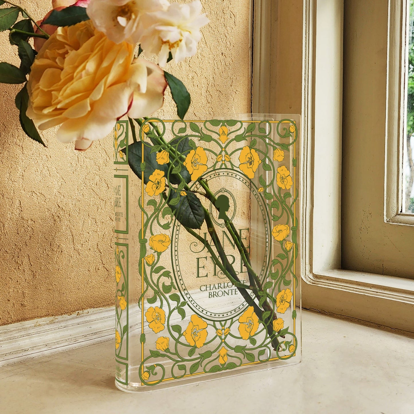 NORDORA Jane Eyre Acrylic Book Vase