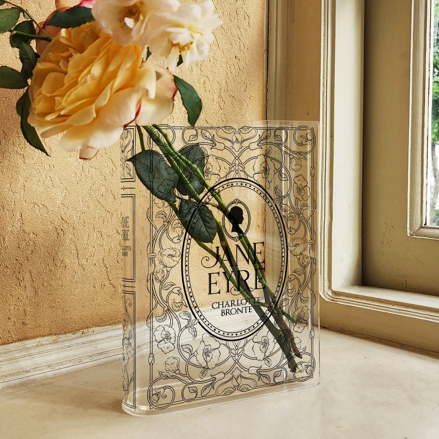NORDORA Jane Eyre Acrylic Book Vase