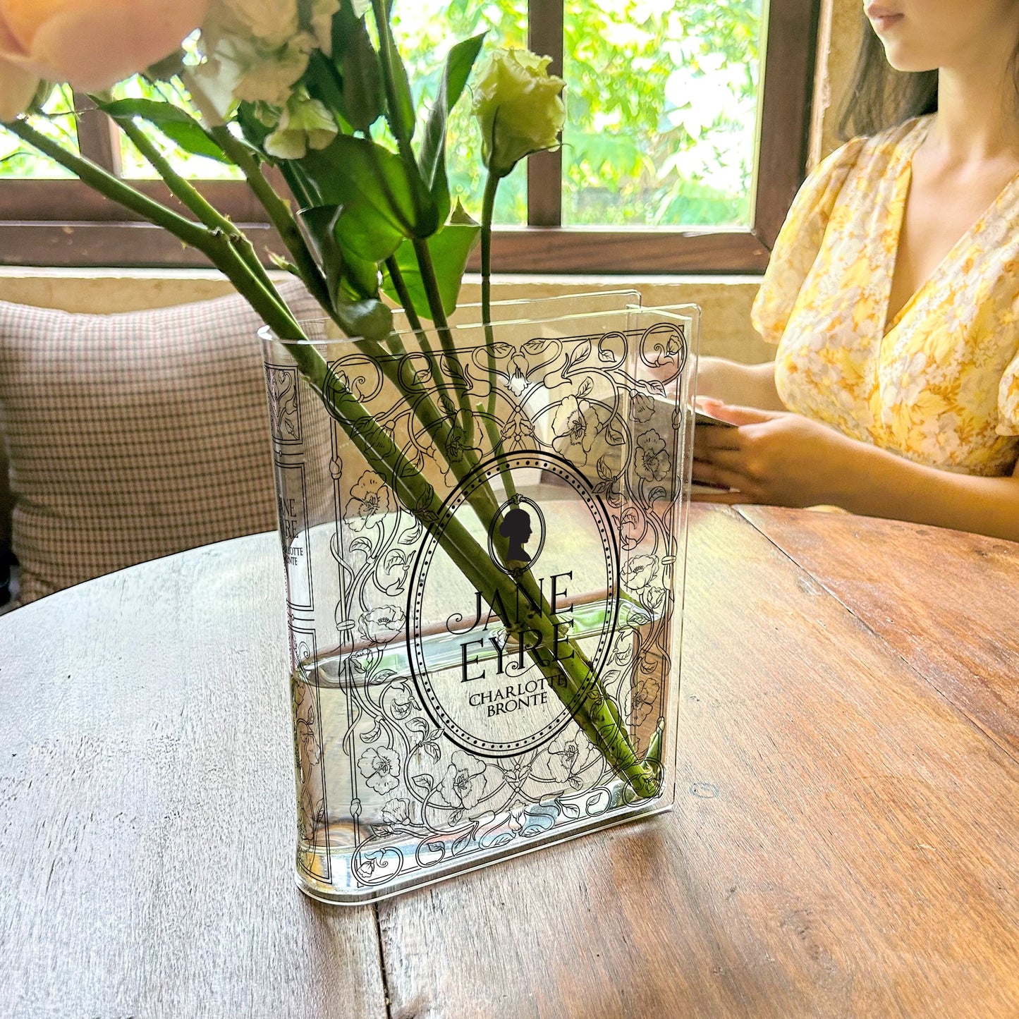NORDORA Jane Eyre Acrylic Book Vase