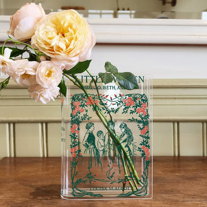 NORDORA Little Women Acrylic Book Vase