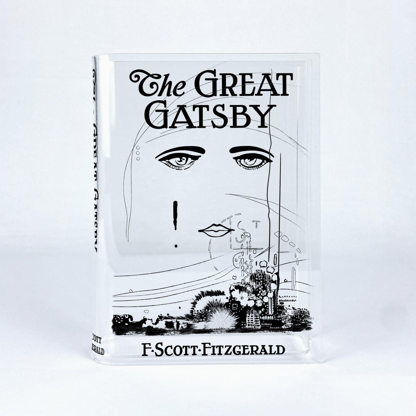 NORDORA The Great Gatsby Acrylic Book Vase