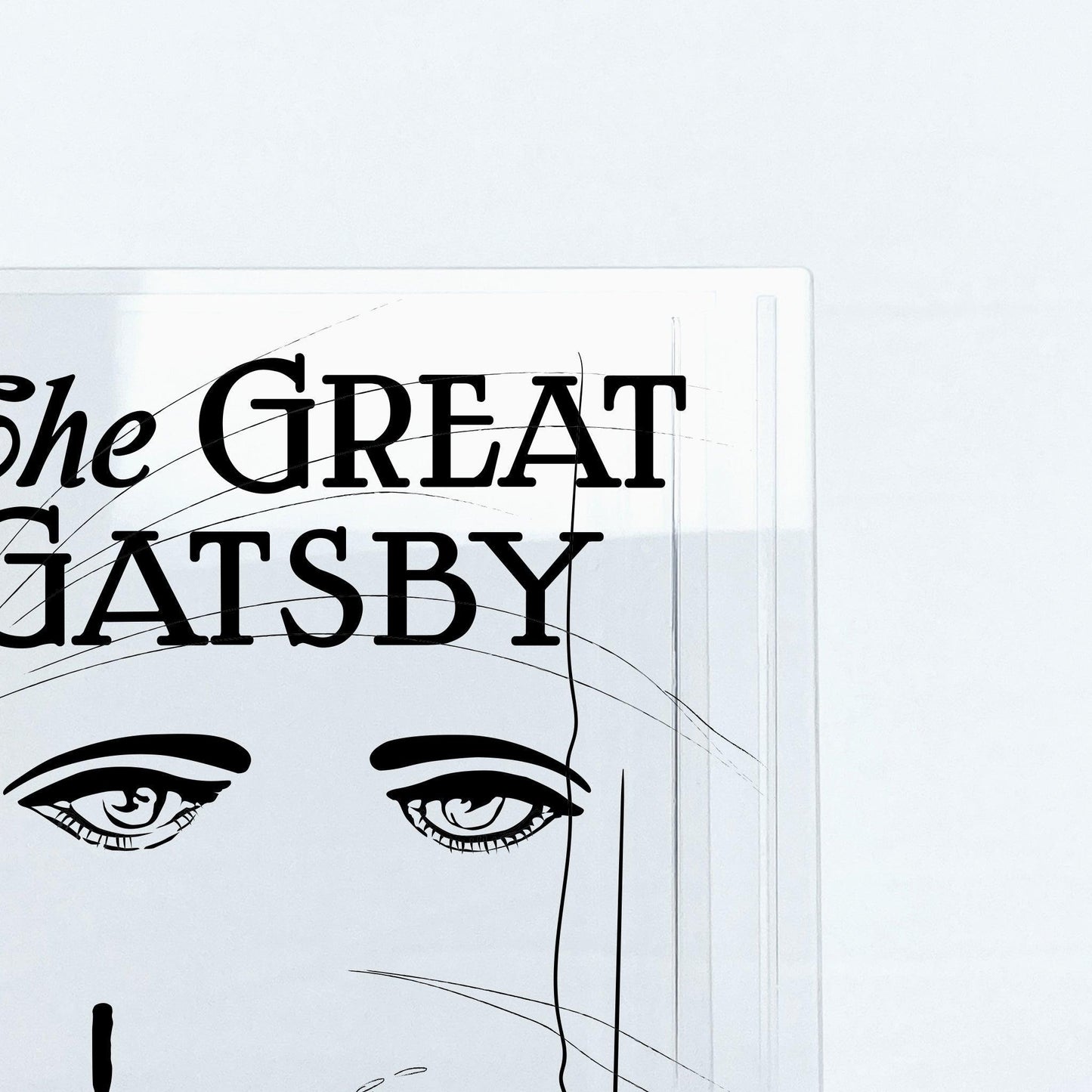 NORDORA The Great Gatsby Acrylic Book Vase