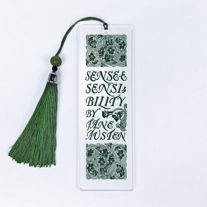 NORDORA Sense and Sensibility Acrylic Bookmark