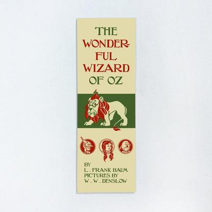 NORDORA The Wonderful Wizard of Oz Paper Bookmark