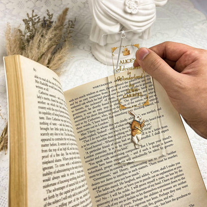 NORDORA Alice's Adventures in Wonderland Acrylic Bookmark
