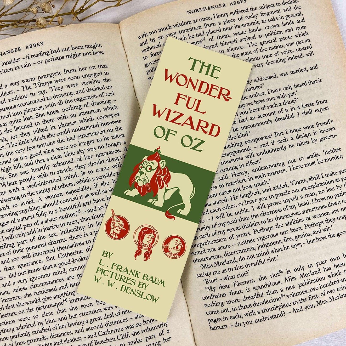 NORDORA The Wonderful Wizard of Oz Paper Bookmark