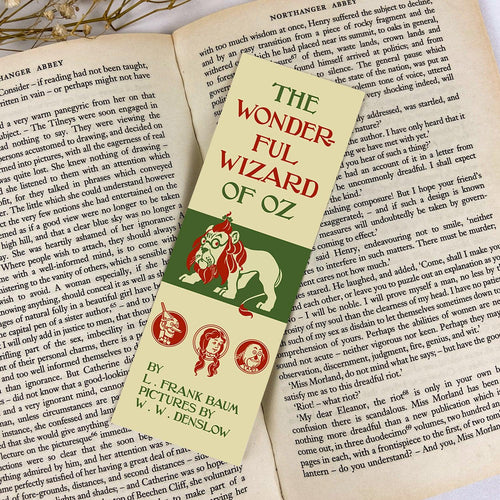 NORDORA The Wonderful Wizard of Oz Paper Bookmark