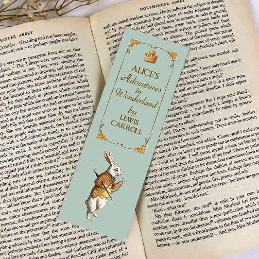 NORDORA Alice's Adventures in Wonderland Paper Bookmark