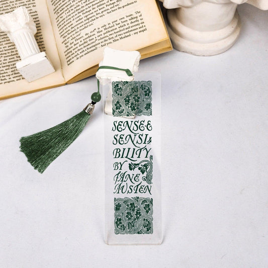 NORDORA Sense and Sensibility Acrylic Bookmark