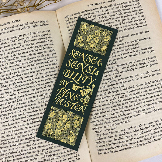 NORDORA Sense and Sensibility Paper Bookmark