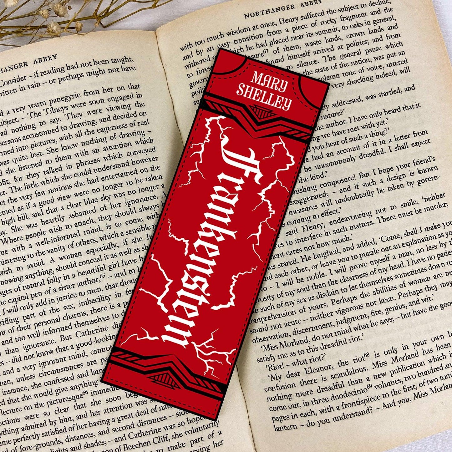 NORDORA Frankenstein Paper Bookmark