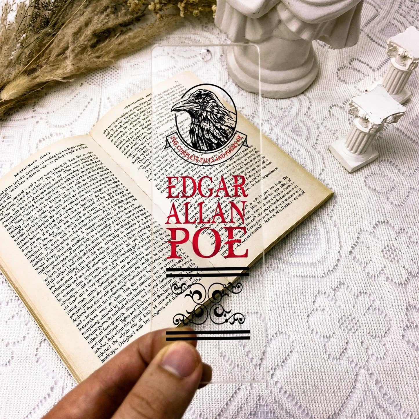 NORDORA The Complete Tales and Poems of Edgar Allan Poe Acrylic Bookmark