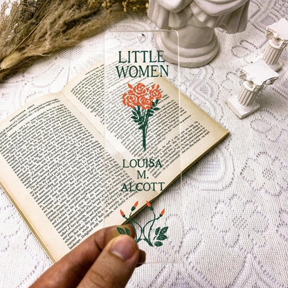 NORDORA Little Women Acrylic Bookmark