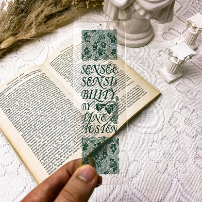 NORDORA Sense and Sensibility Acrylic Bookmark
