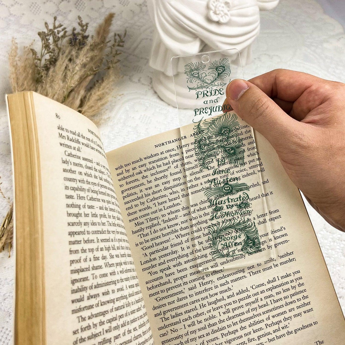 NORDORA Pride and Prejudice Acrylic Bookmark