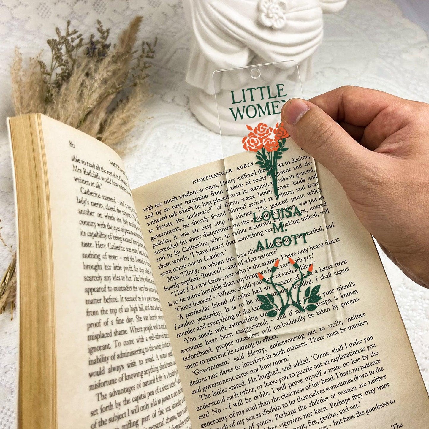 NORDORA Little Women Acrylic Bookmark
