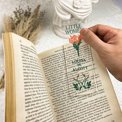 NORDORA Little Women Acrylic Bookmark