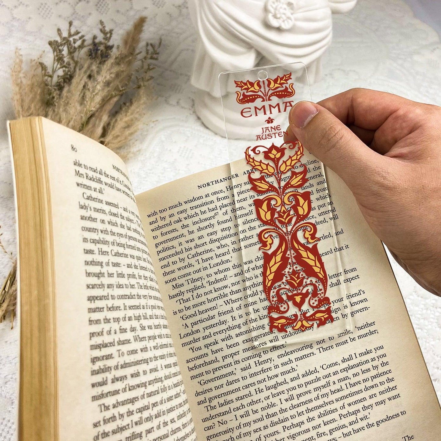 NORDORA Emma Acrylic Bookmark