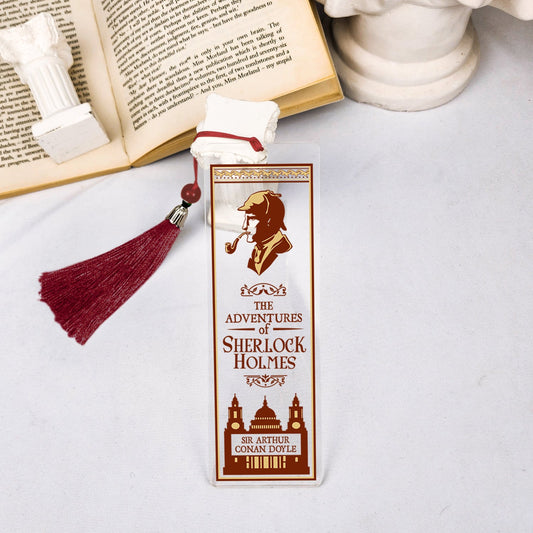 NORDORA The Adventures of Sherlock Holmes Acrylic Bookmark